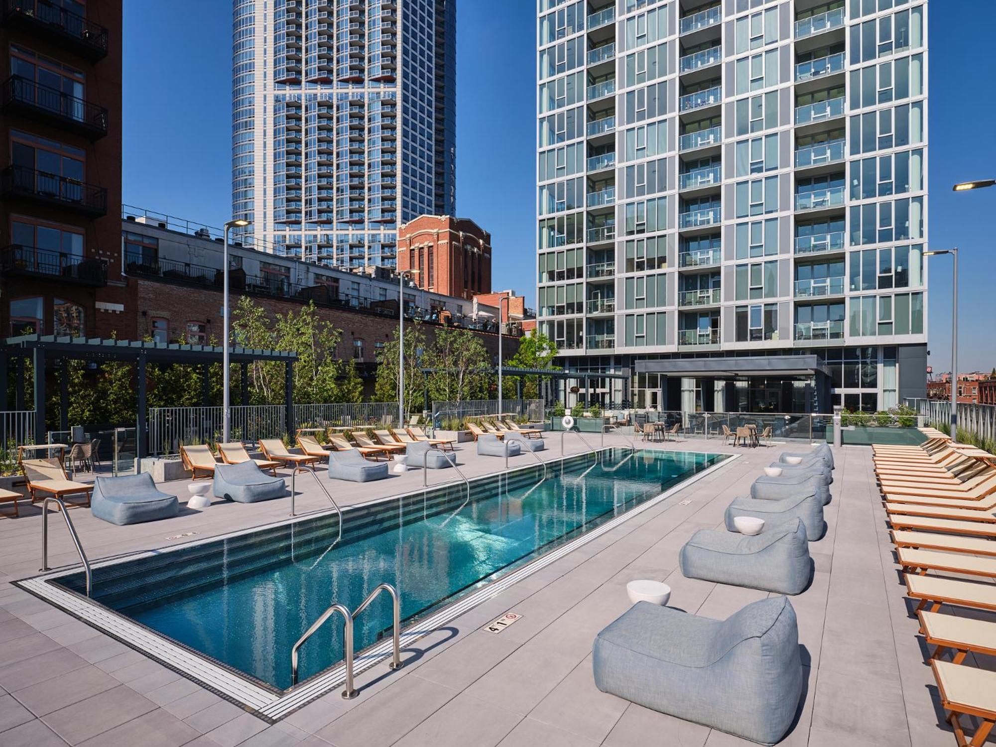 Level Chicago River North Exterior foto